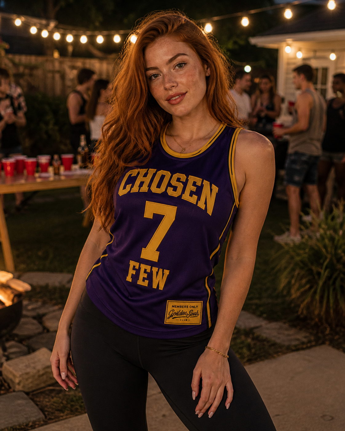 CHOSEN FEW 7 Royal Purple - Model Front Only