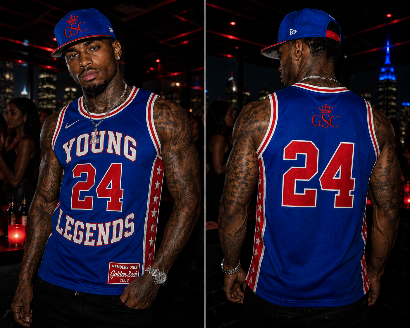 YOUNG LEGENDS 24 All Star - Model Front & Back (Updated)