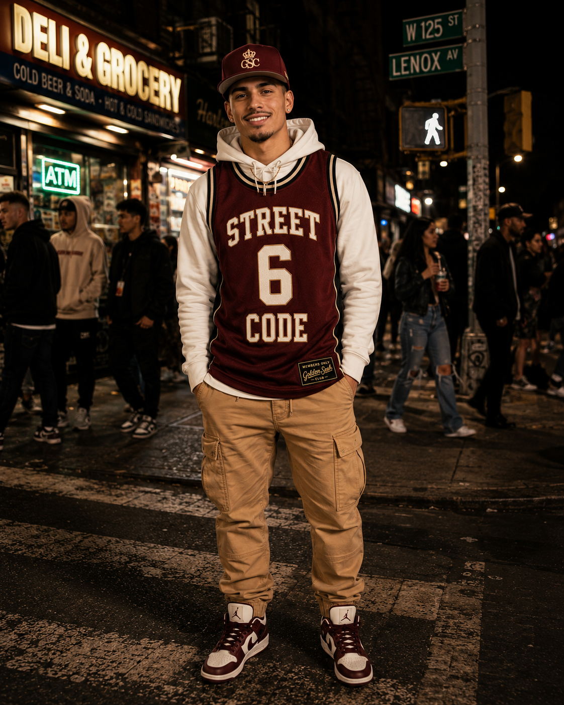 STREET CODE 6 Wine & Wisdom - Model Front Only