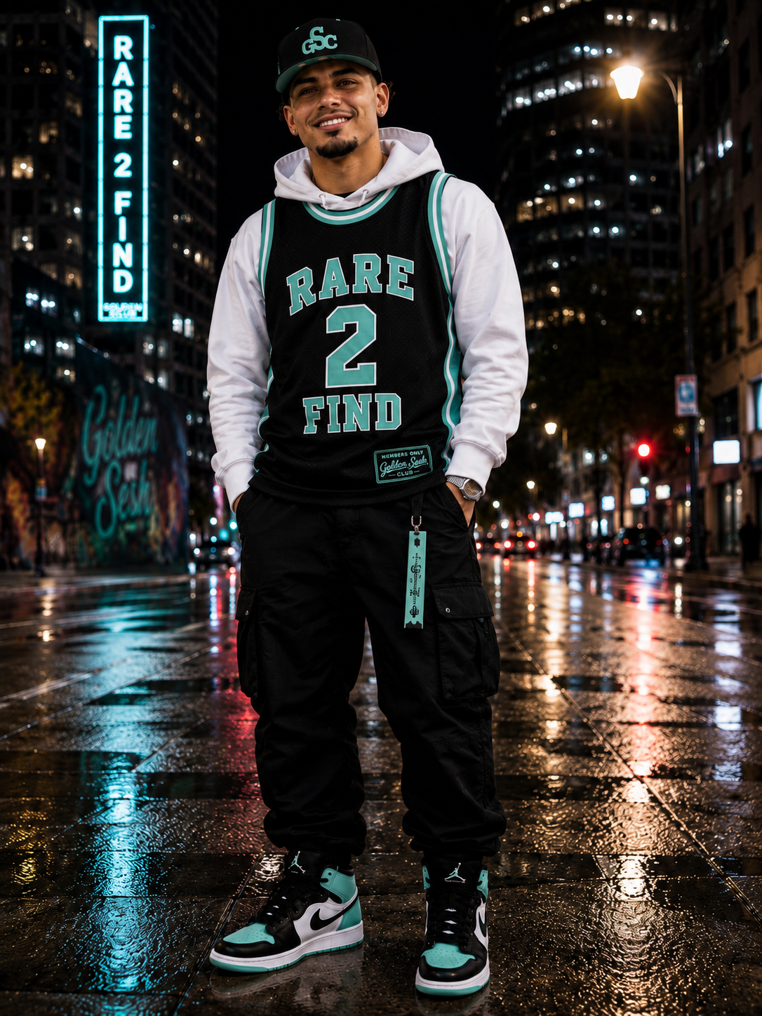 RARE 2 FIND Jersey - Front Model Shot