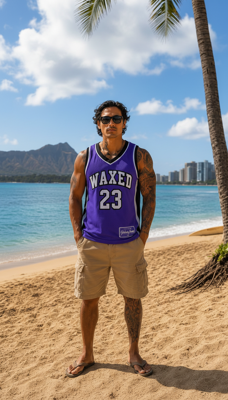 WAXED 23 Jersey model front only