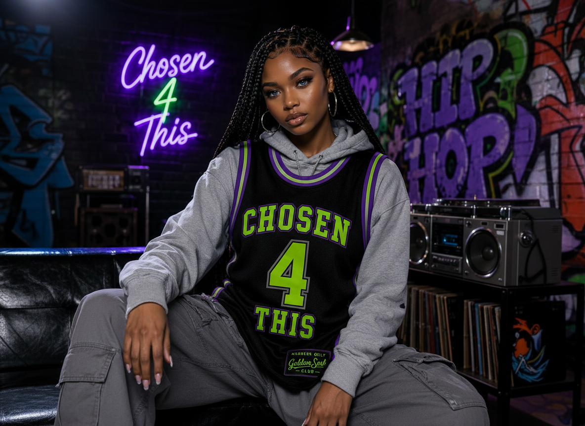 Chosen 4 This Jersey - Front model shot