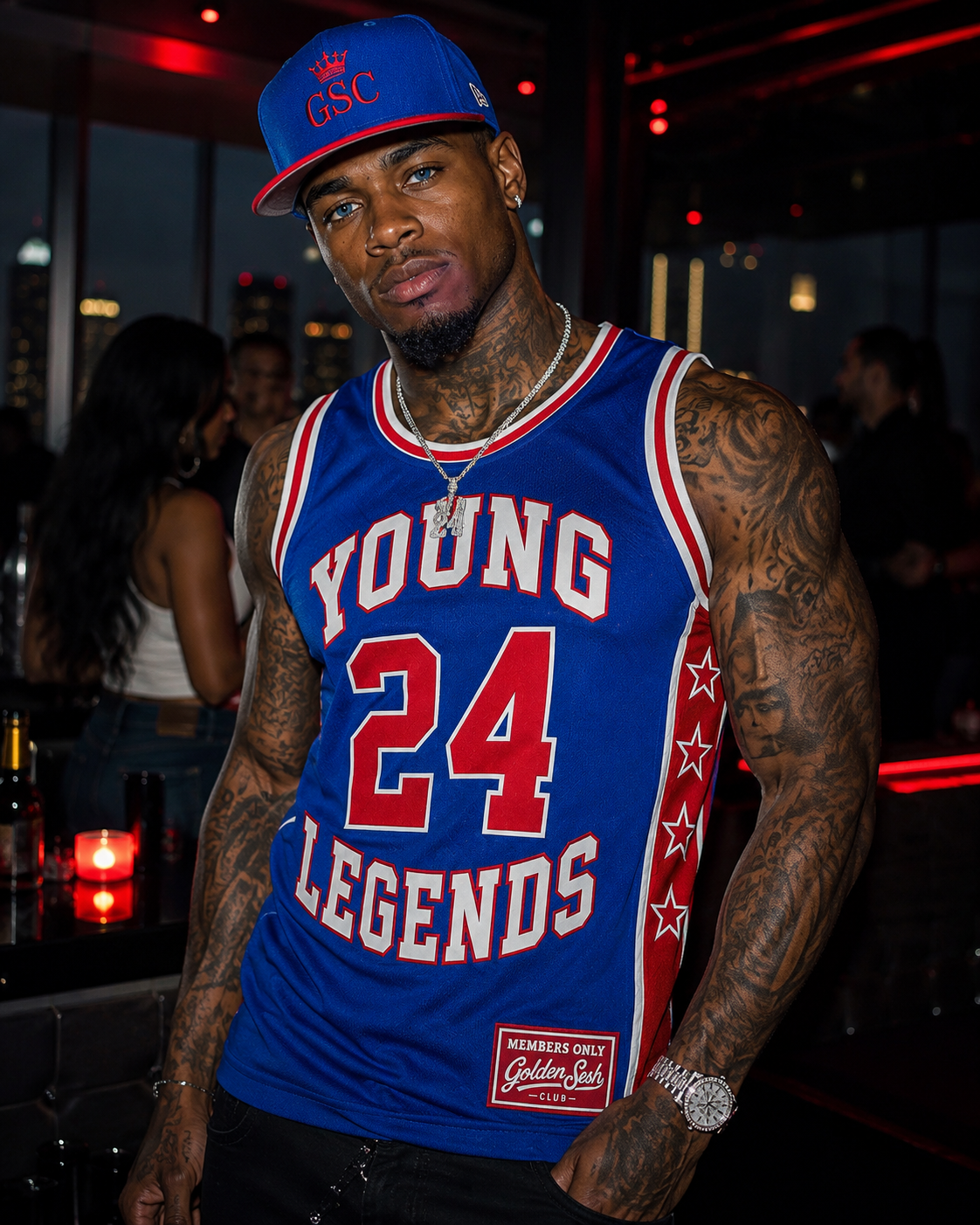 YOUNG LEGENDS 24 All Star - Model Front & Back