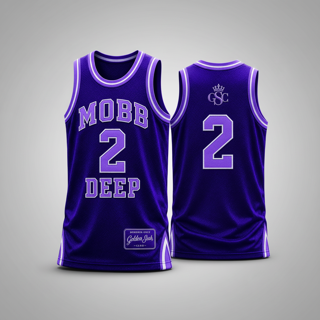 Mobb Deep 2 Jersey - Flat Luxury Grey Background
