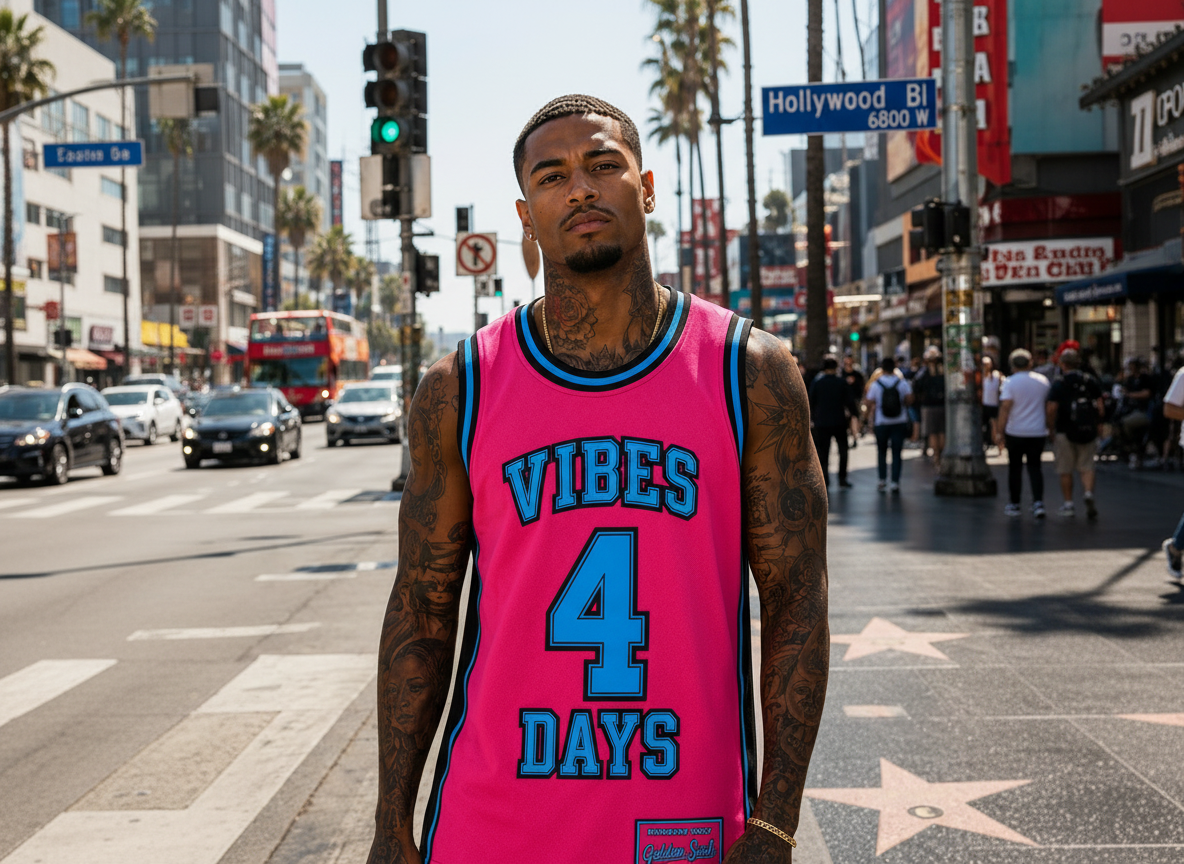 VIBES 4 DAYS Miami Nights - Model front view
